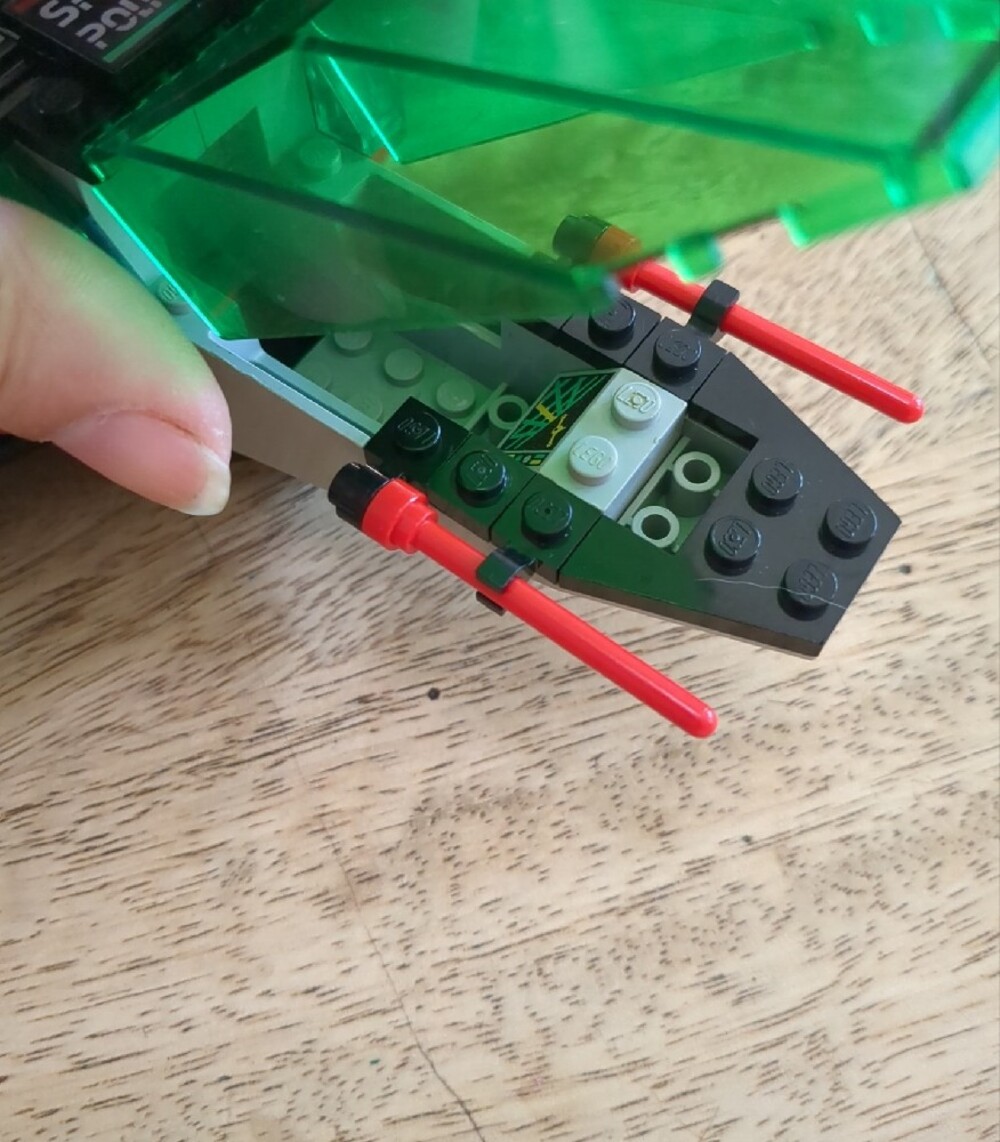 Lego 6897 Space Police Rebel Hunter Green - Complete - Picture 2 of 9